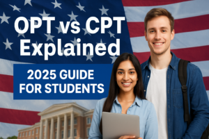 OPT and CPT in USA explained for international students 2025